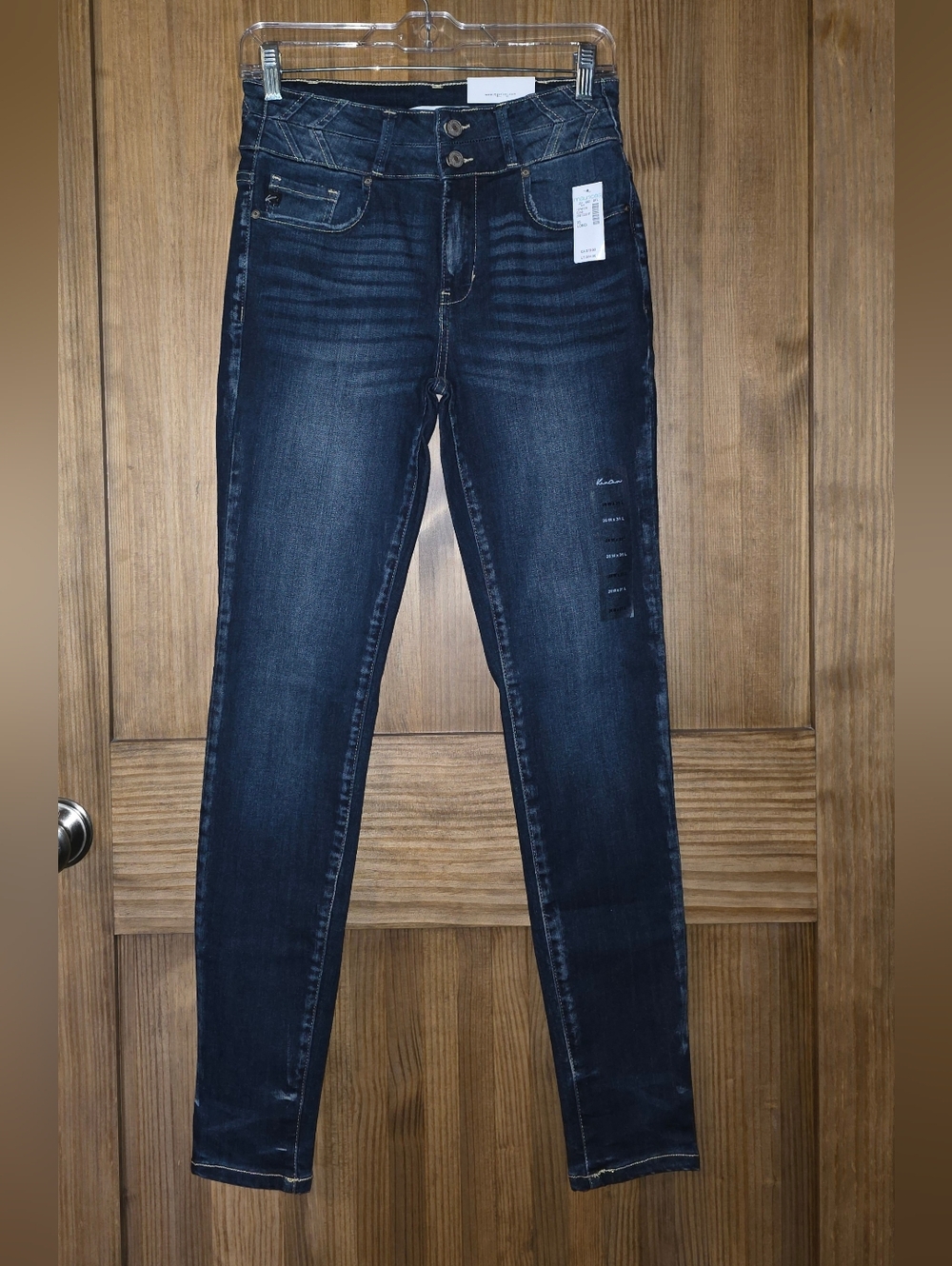 KanCan Dark Wash High-Rise Skinny Jeans